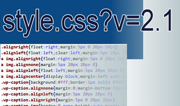Adicionar uma versão dinâmica no CSS do tema Wordpress