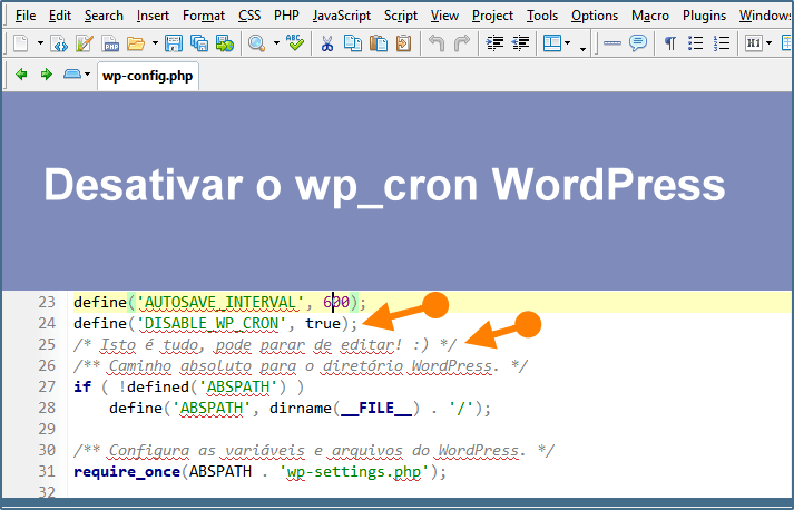 Desativando o wp-cron.php no WordPress e Gerenciando no cPanel