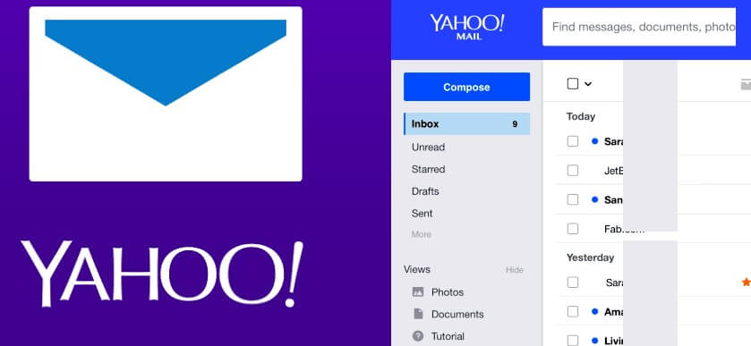 Yahoo Mail - um dos melhores provedores