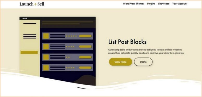 List Post Blocks Afiliados