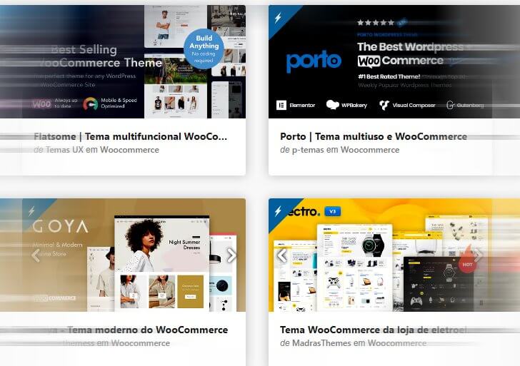 Melhores Temas WordPress de E-commerce Para Criar Sua Loja Virtual do WooCommerce