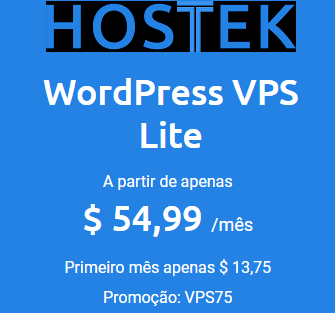 Hostek VPS WordPress