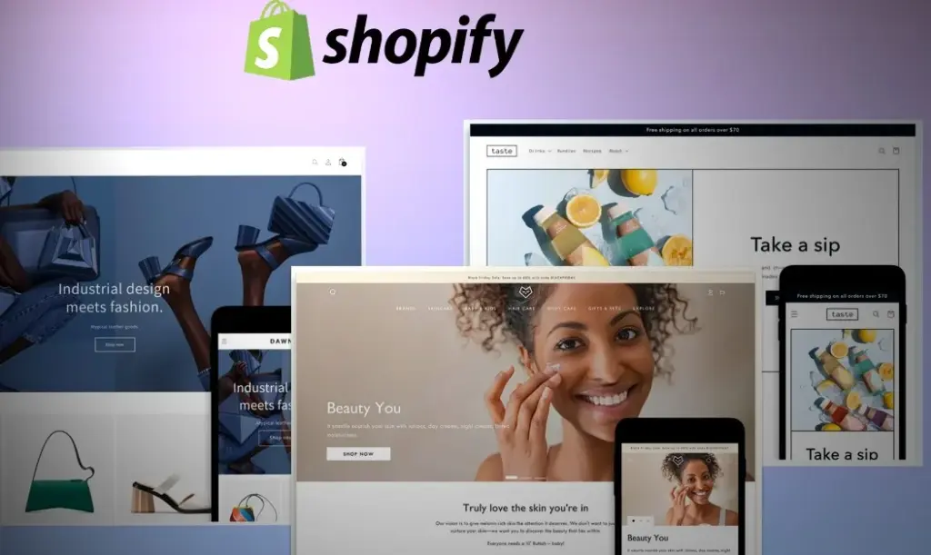 melhores temas do Shopify para eCommerce