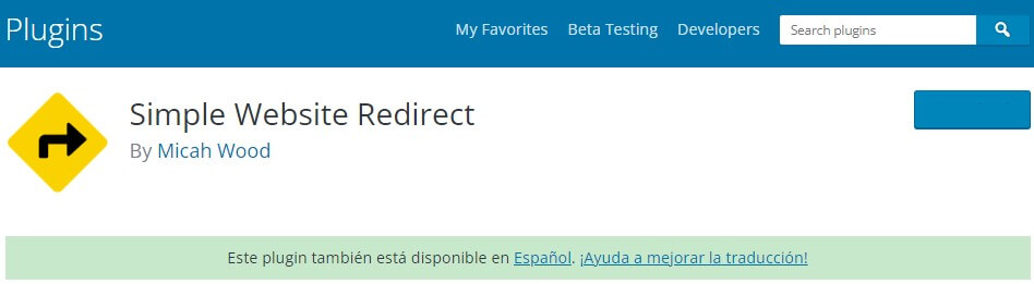 Simple Website Redirect