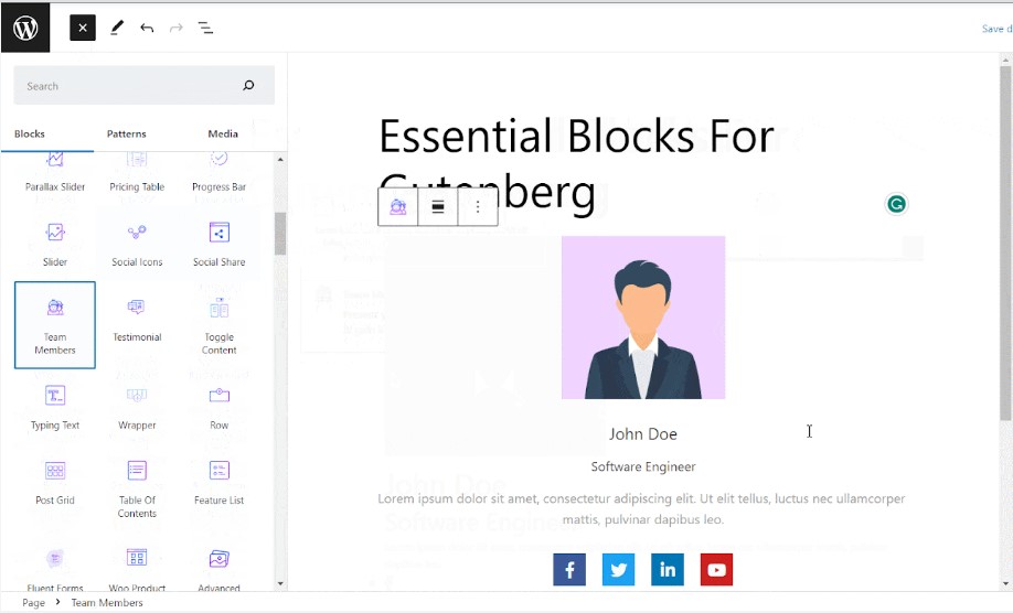 Dicas para usar o Essentials Blocks