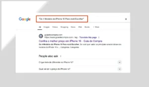 Como obter o resultado exato da pesquisa no Google