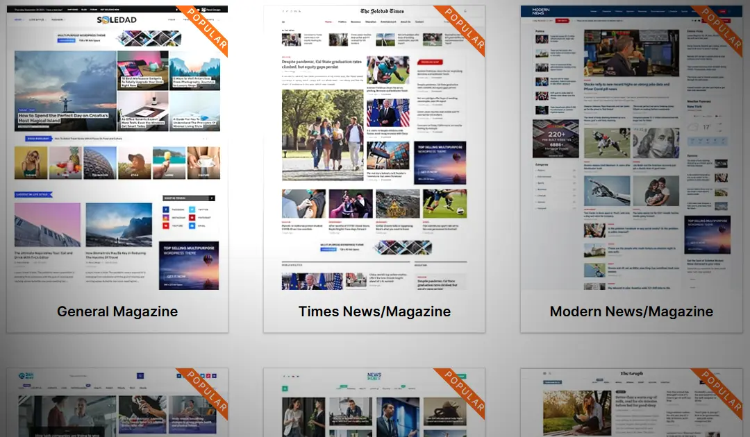 Tema Soledad é um dos 5 Melhores Temas WordPress